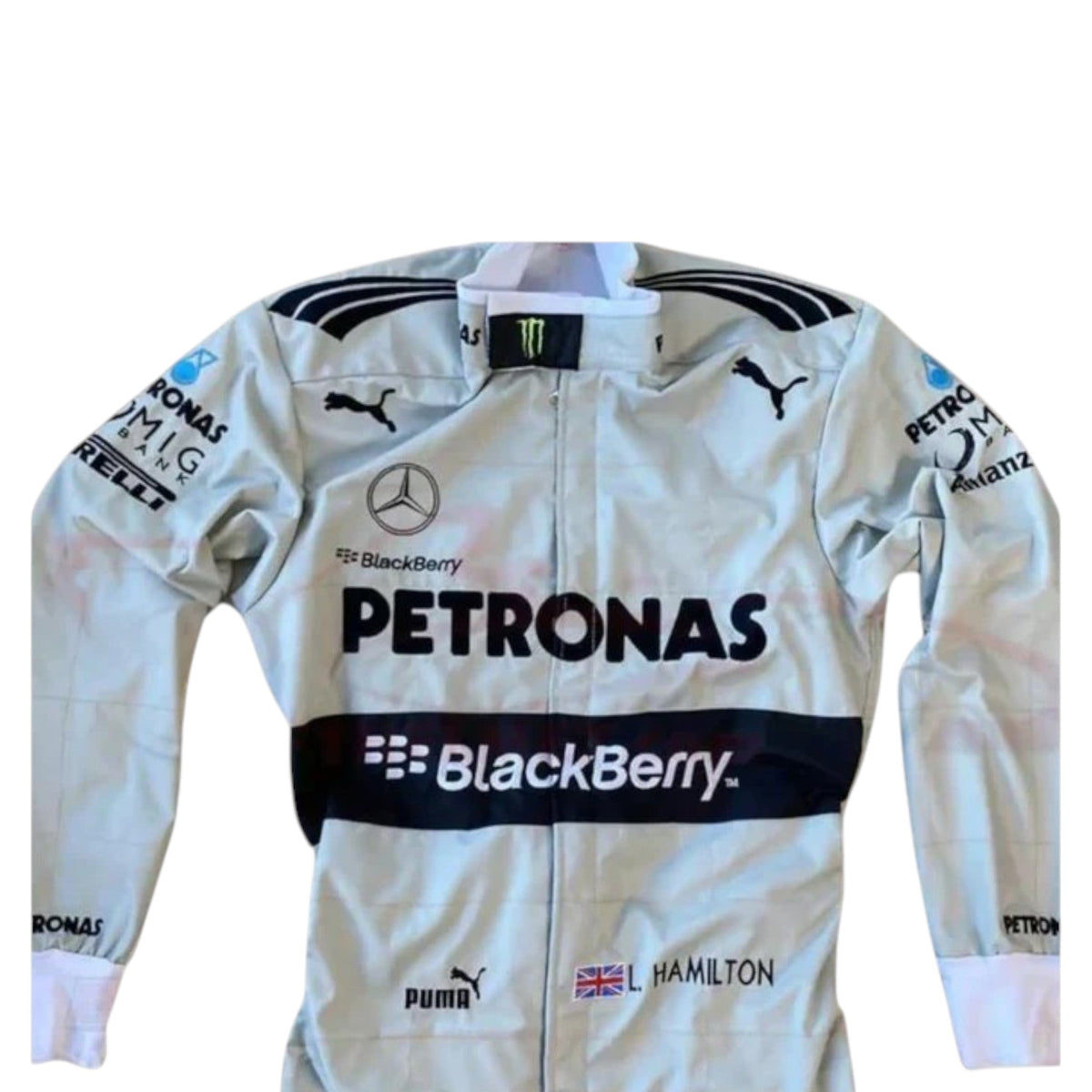 Lewis Hamilton 2013 Mercedes Petronas F1 Race Suit - Active Racegear image 3