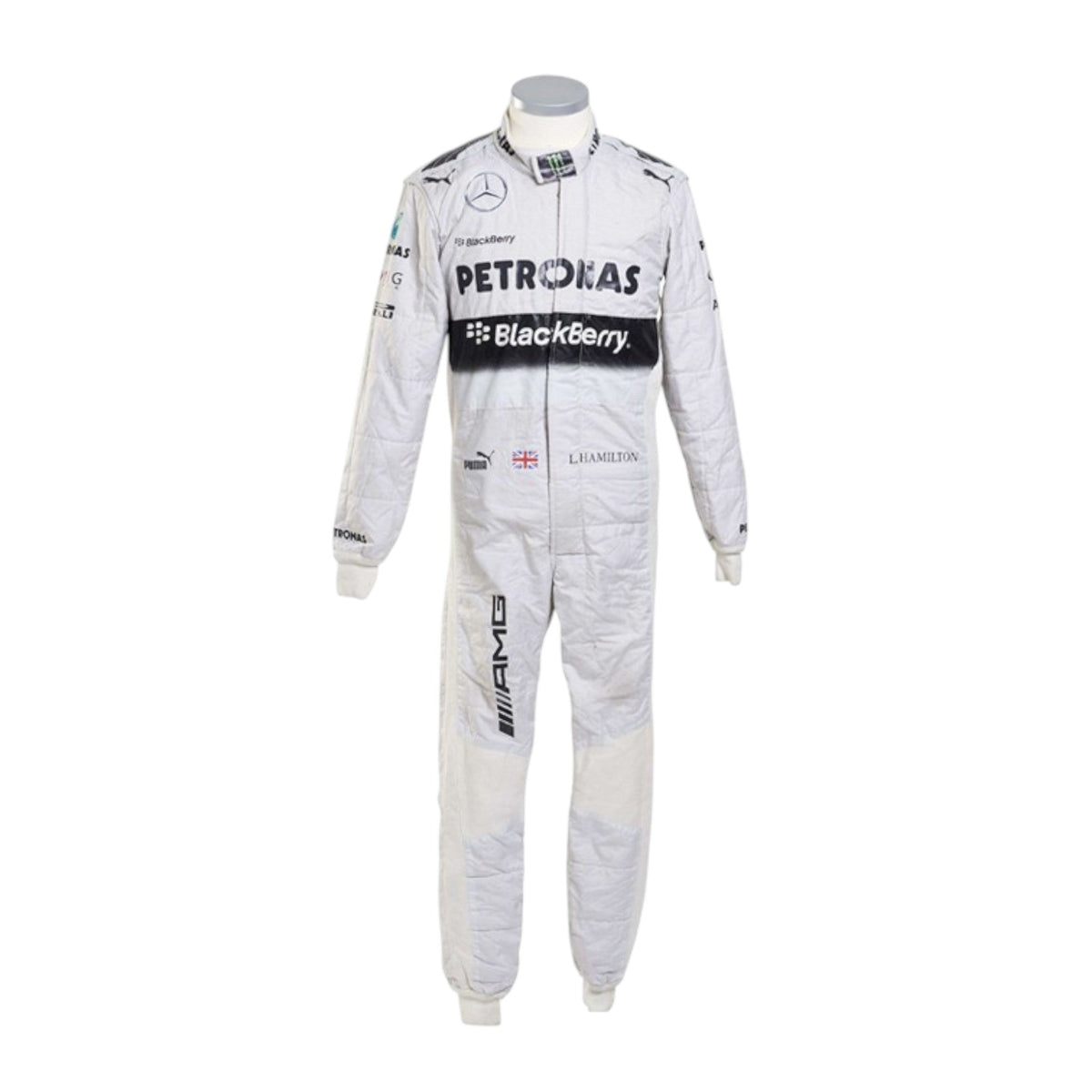 Lewis Hamilton 2014 Mercedes-AMG Petronas F1 Race Suit - Active Racegear image 2