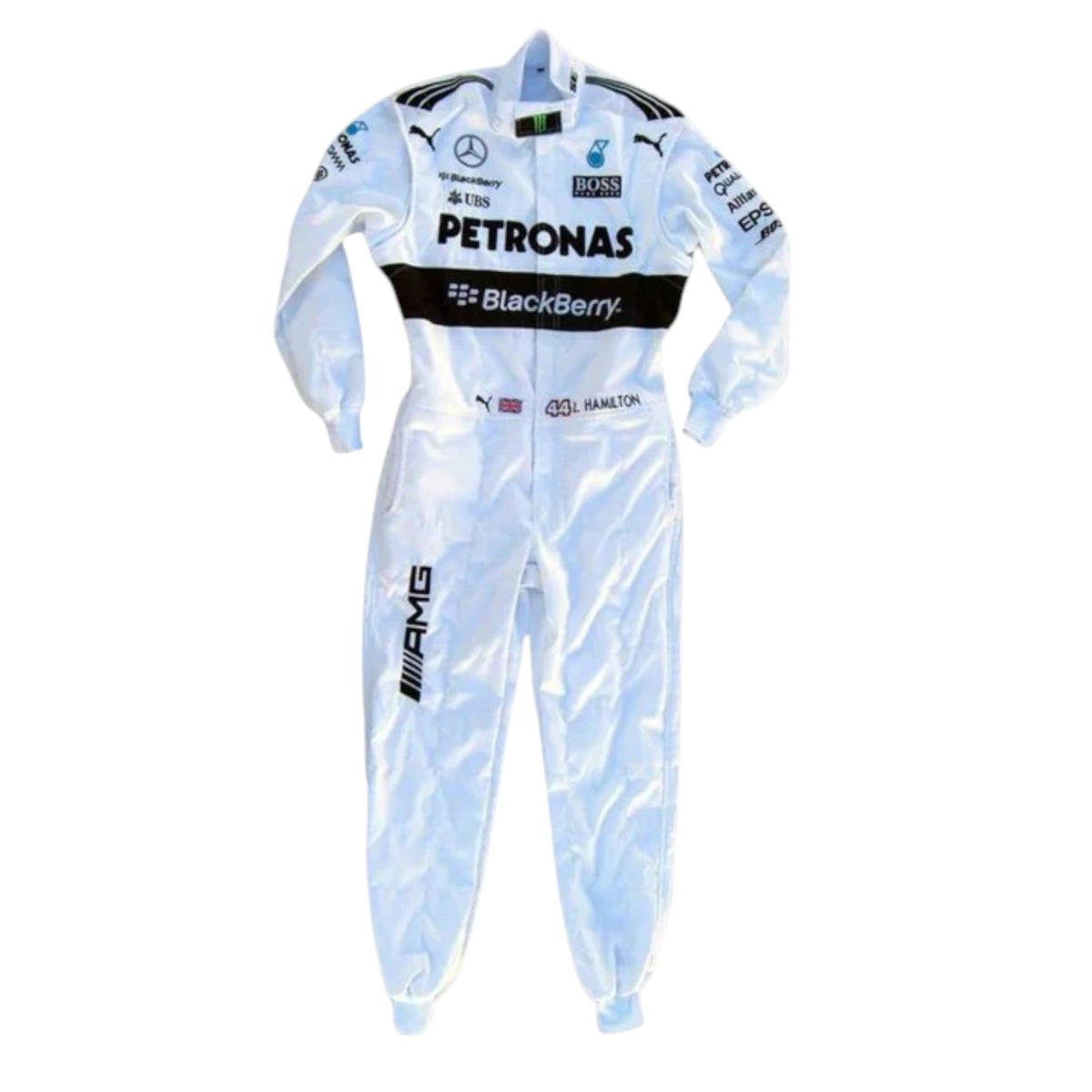 Lewis Hamilton 2015 Mercedes Petronas F1 Race Suit - Active Racegear image 1