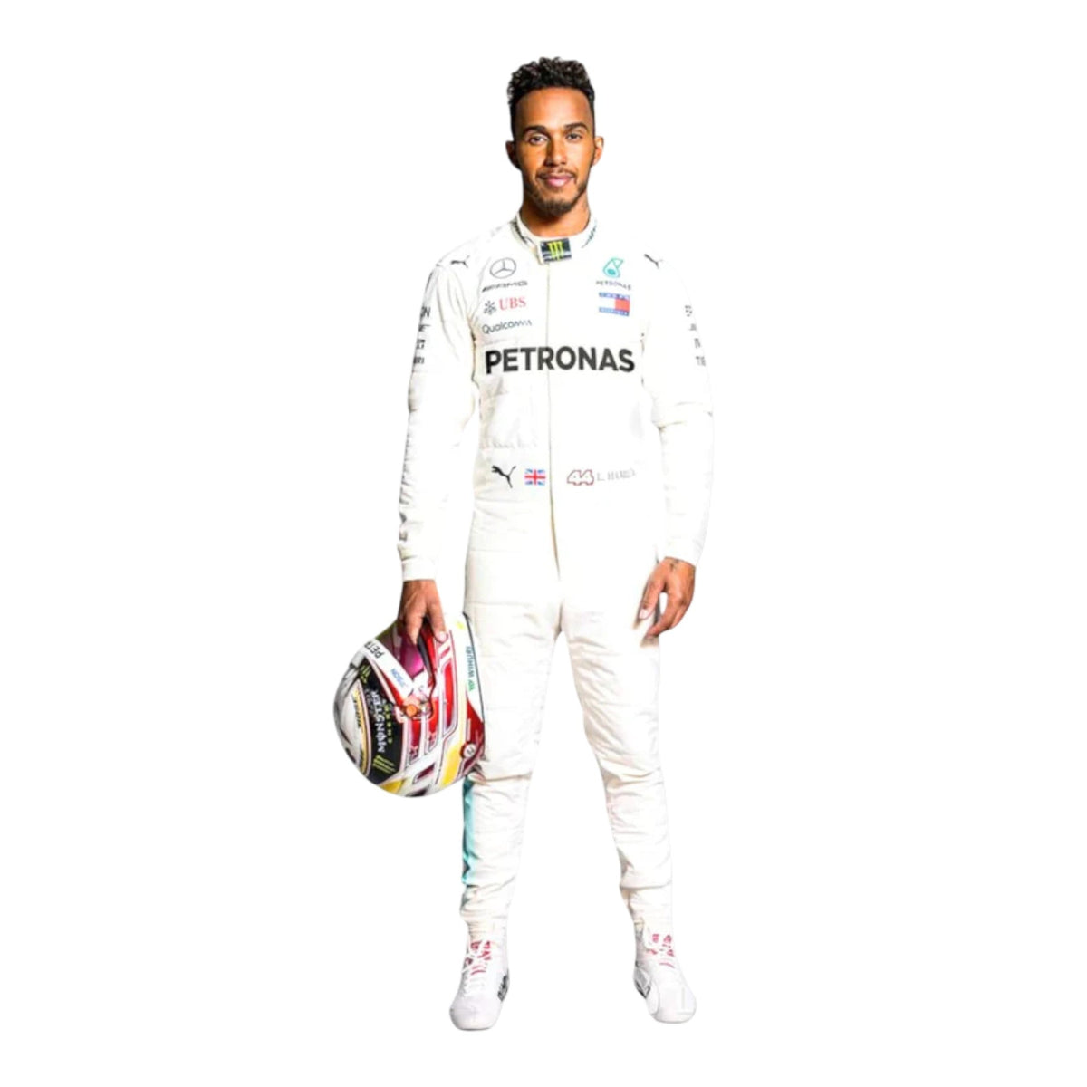 Lewis Hamilton 2018 Mercedes AMG Petronas F1 Race Suit - Active Racegear image 1