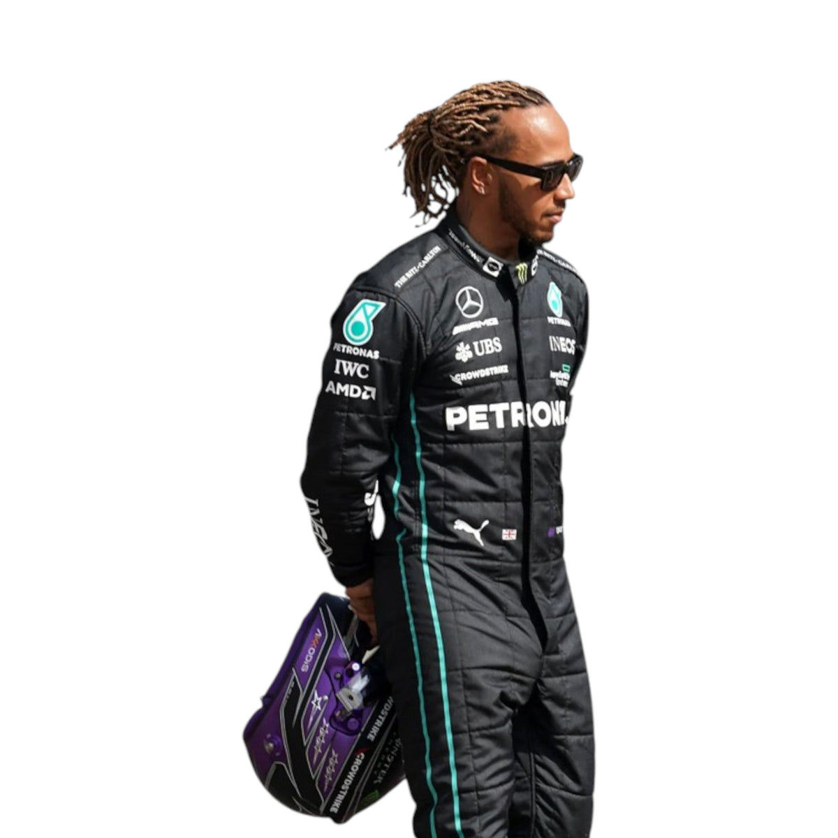 Lewis Hamilton 2022 Mercedes AMG Petronas F1 Race Suit - Active Racegear image 2