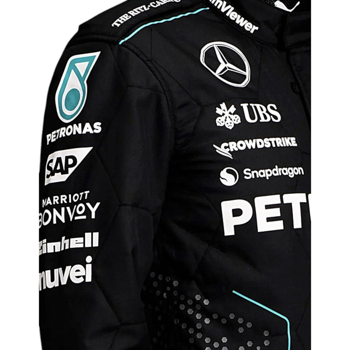 Lewis Hamilton 2024 Mercedes AMG Petronas F1 Race Suit - Active Racegear image 4