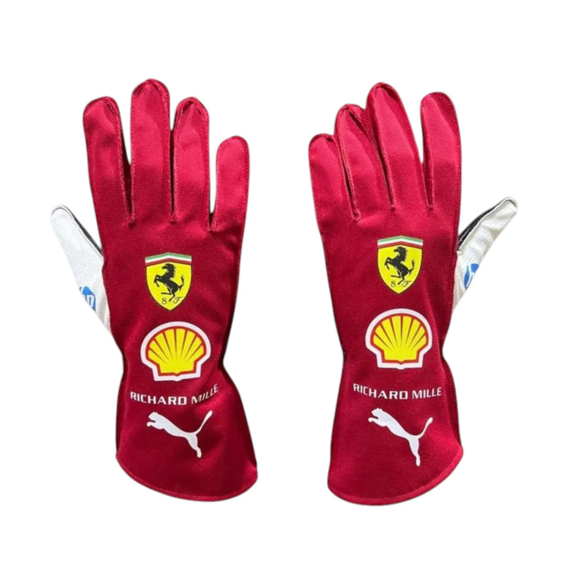 Lewis Hamilton 2025 Ferrari F1 Racing Gloves - Active Racegear image 1