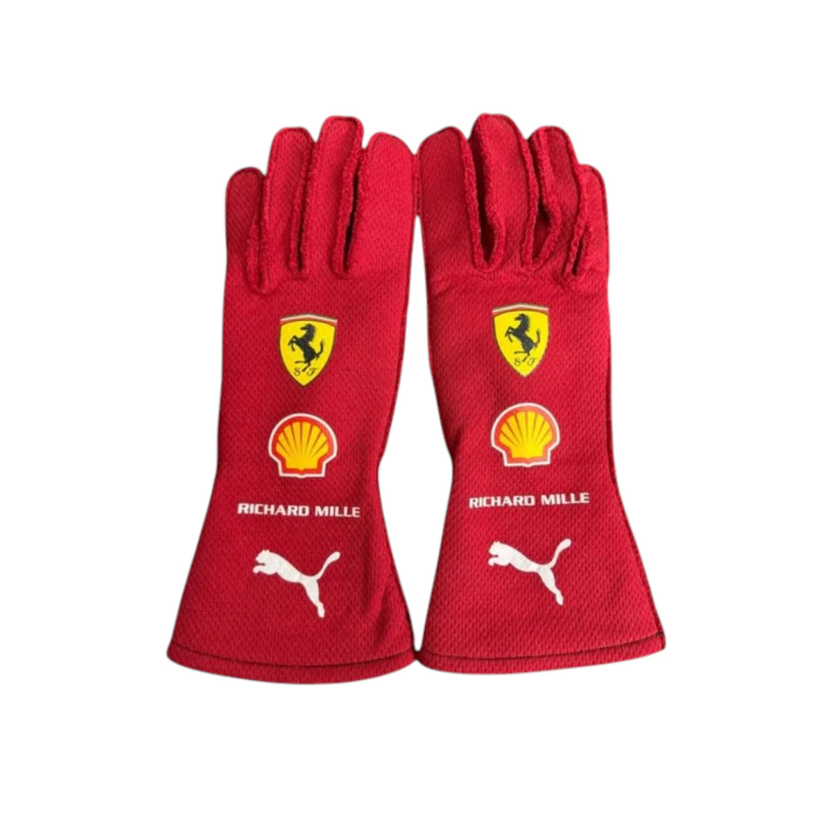 Lewis Hamilton 2025 Ferrari F1 Racing Gloves - Active Racegear image 2