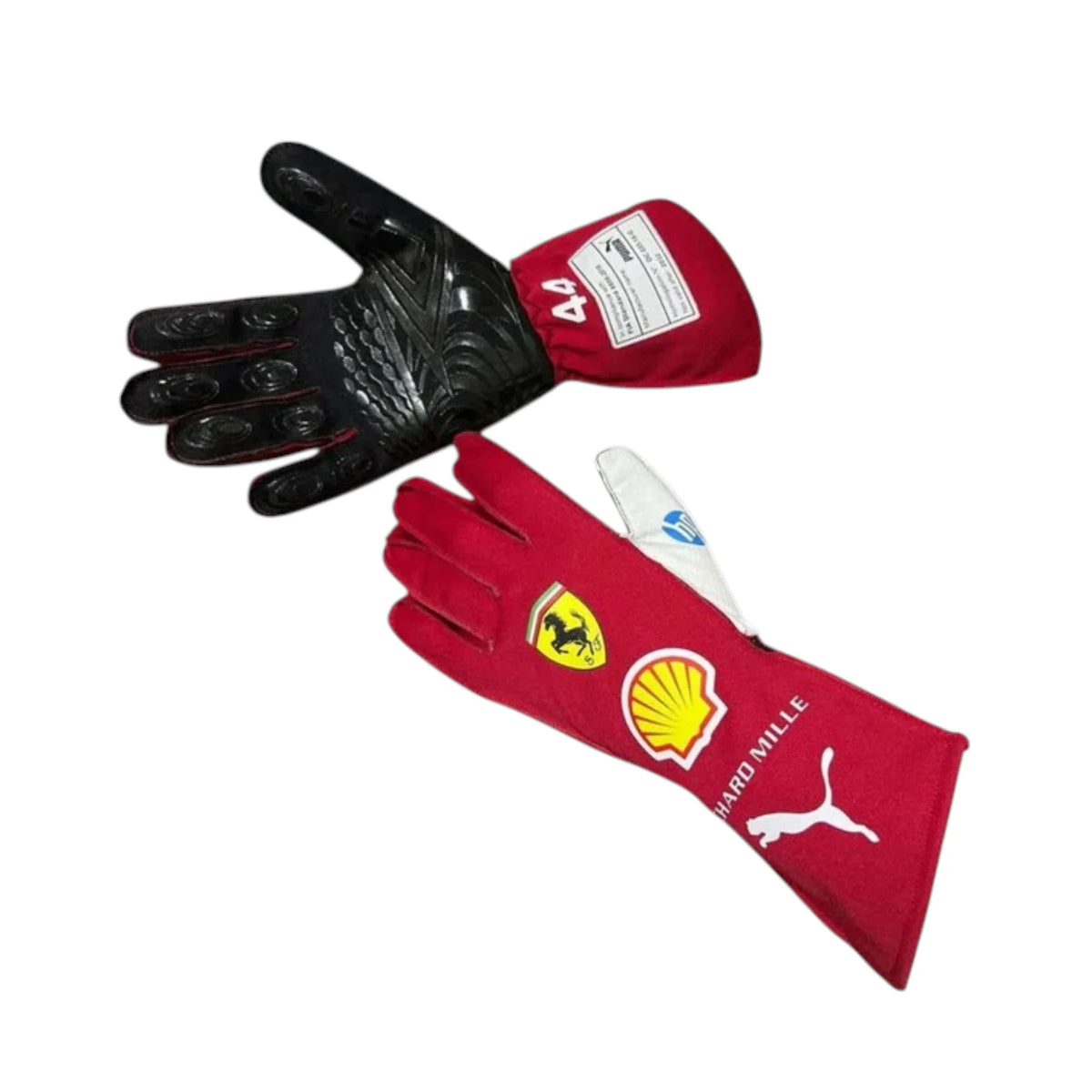 Lewis Hamilton 2025 Ferrari F1 Racing Gloves - Active Racegear image 4