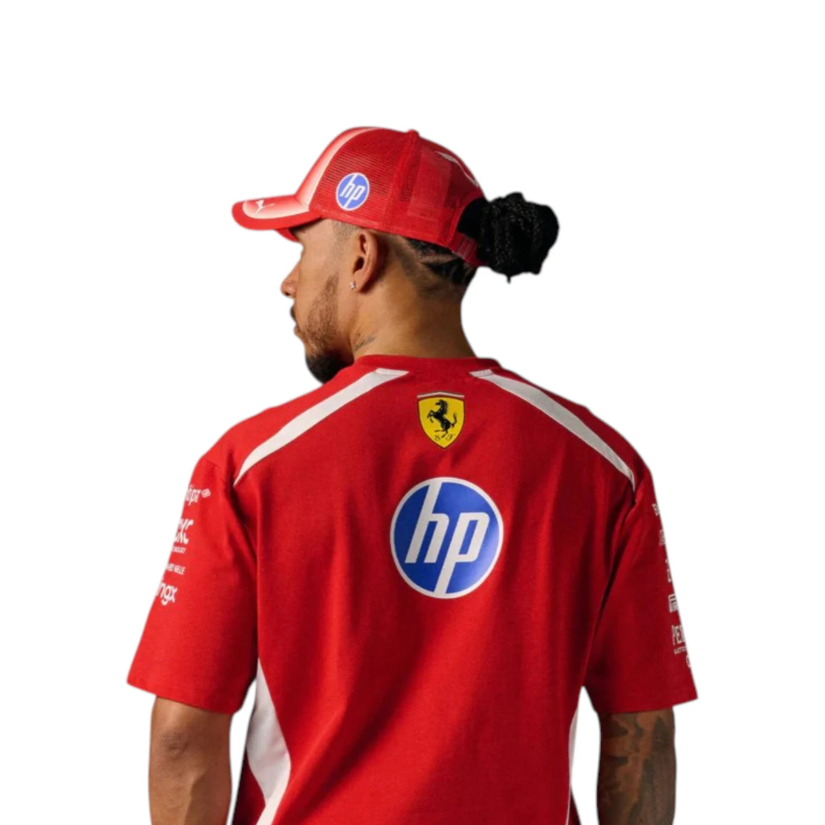 Lewis Hamilton 2025 Ferrari F1 Racing T-Shirt - Active Racegear image 4
