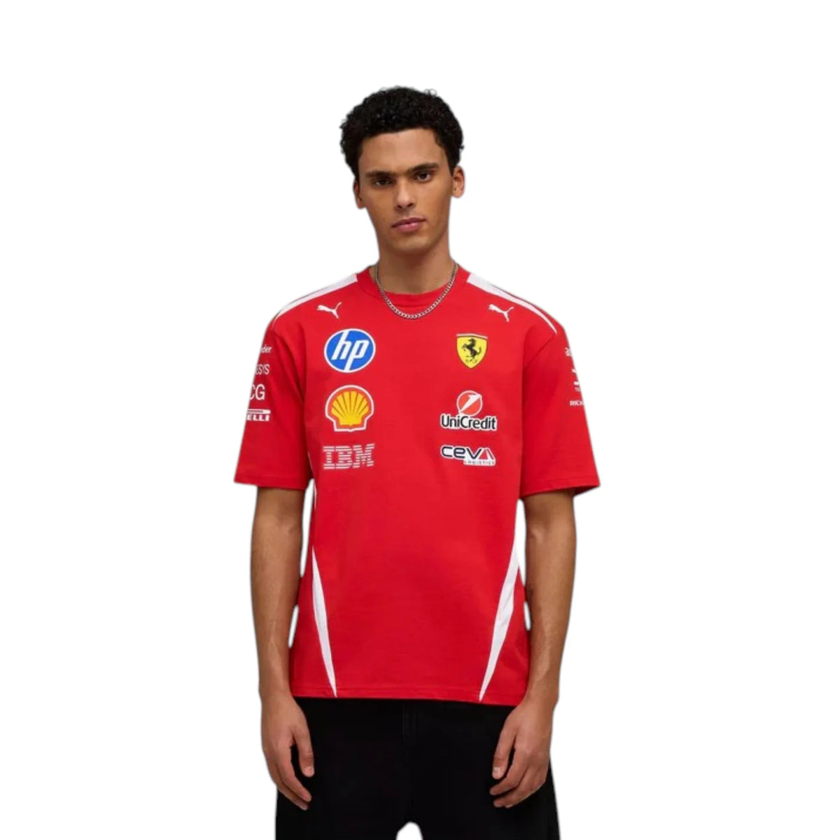 Lewis Hamilton 2025 Ferrari F1 Racing T-Shirt - Active Racegear image 5