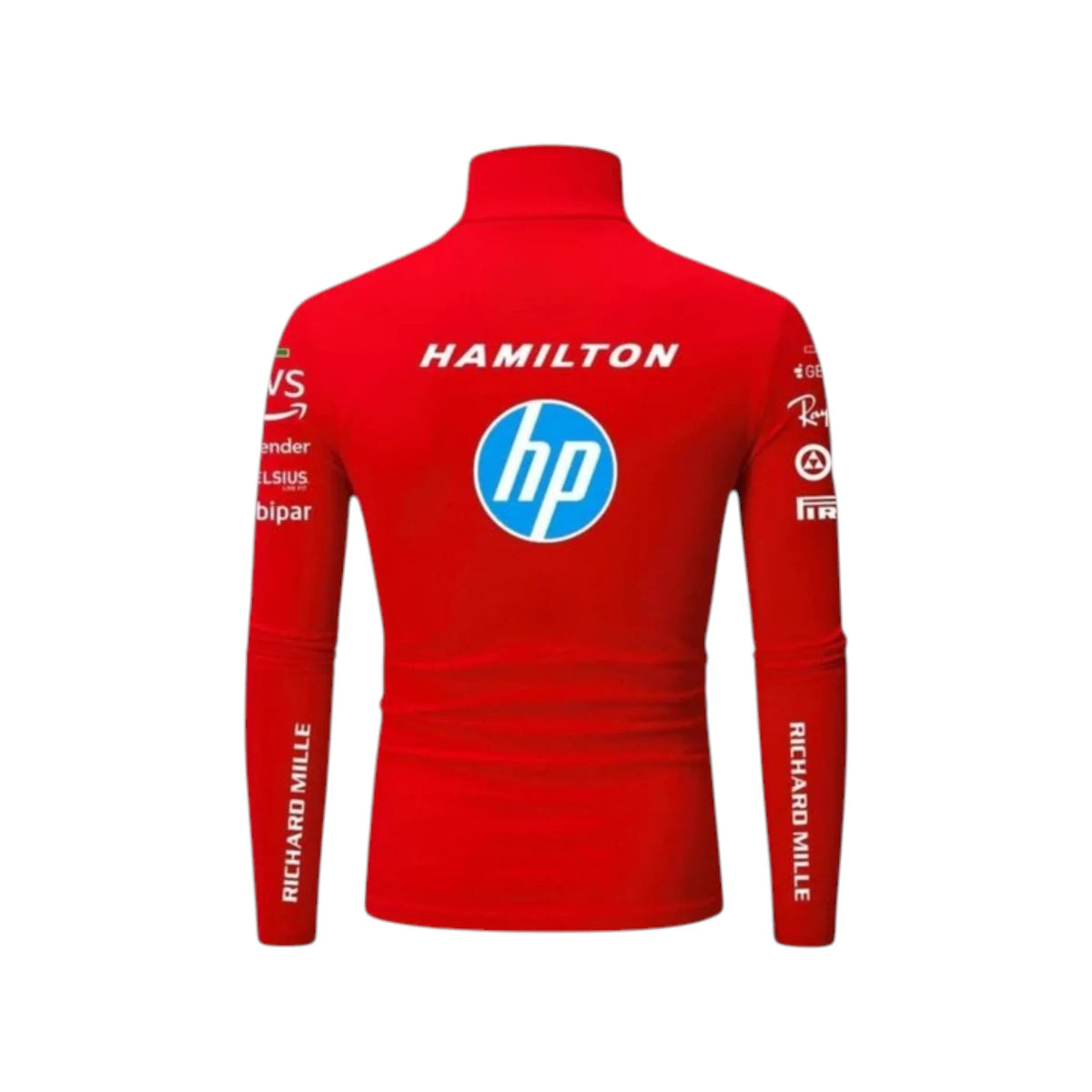 Lewis Hamilton 2025 Ferrari F1 Undershirt (Red) - Active Racegear image 2