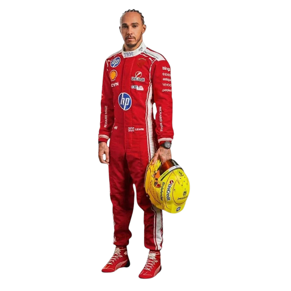 Lewis Hamilton 2026 Ferrari F1 Race Suit - Active Racegear image 1