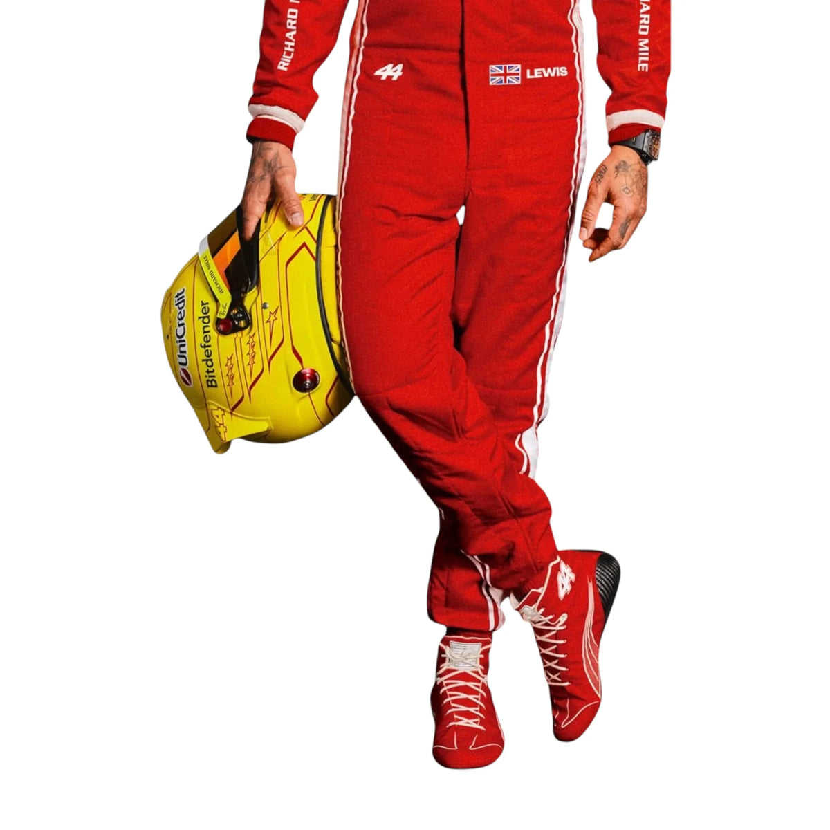 Lewis Hamilton 2026 Ferrari F1 Race Suit - Active Racegear image 5