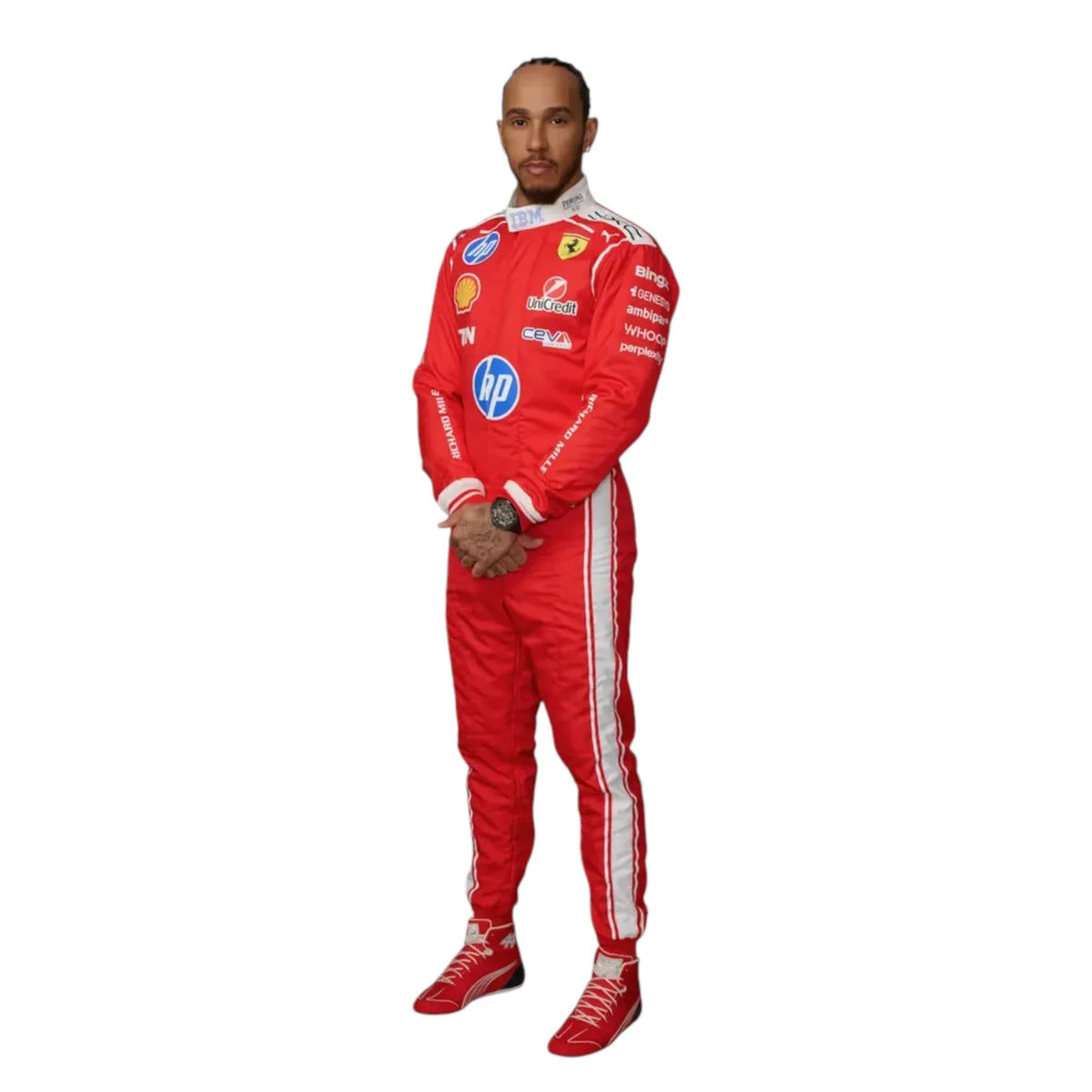 Lewis Hamilton 2026 Ferrari F1 Race Suit - Active Racegear image 2