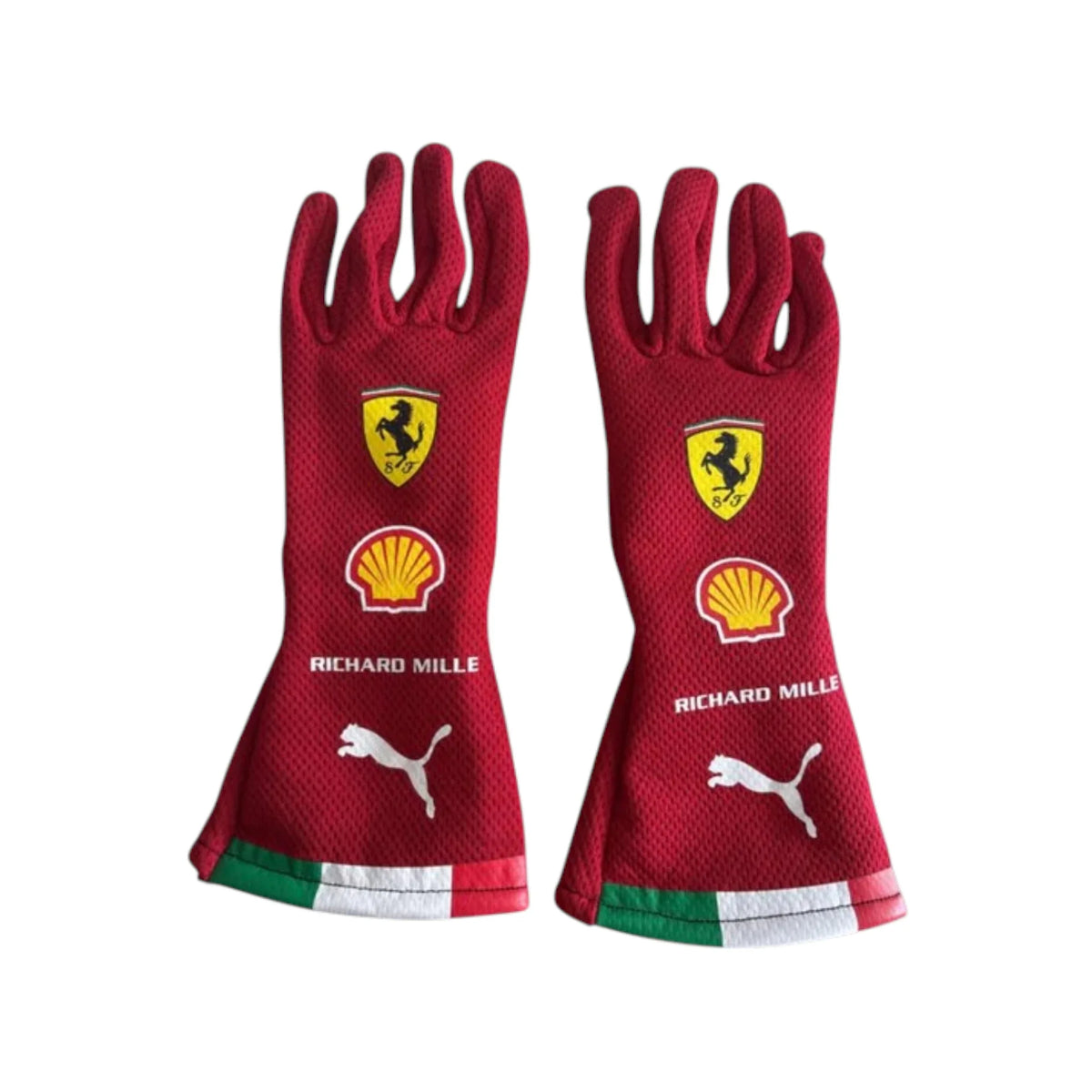 Lewis Hamilton 2026 Ferrari Monaco GP F1 Racing Gloves - Active Racegear image 1