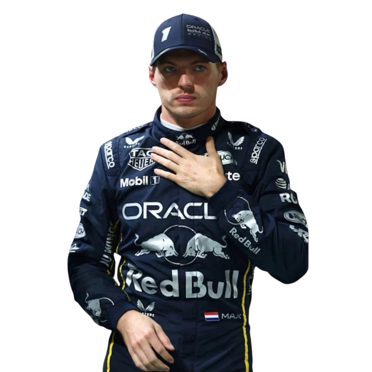 Max Verstappen 2025 Red Bull Las Vegas GP F1 Race Suit - Active Racegear image 2