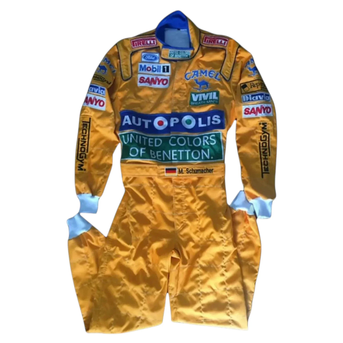 Michael Schumacher 1991 Benetton F1 Racing Suit - Active Racegear image 1
