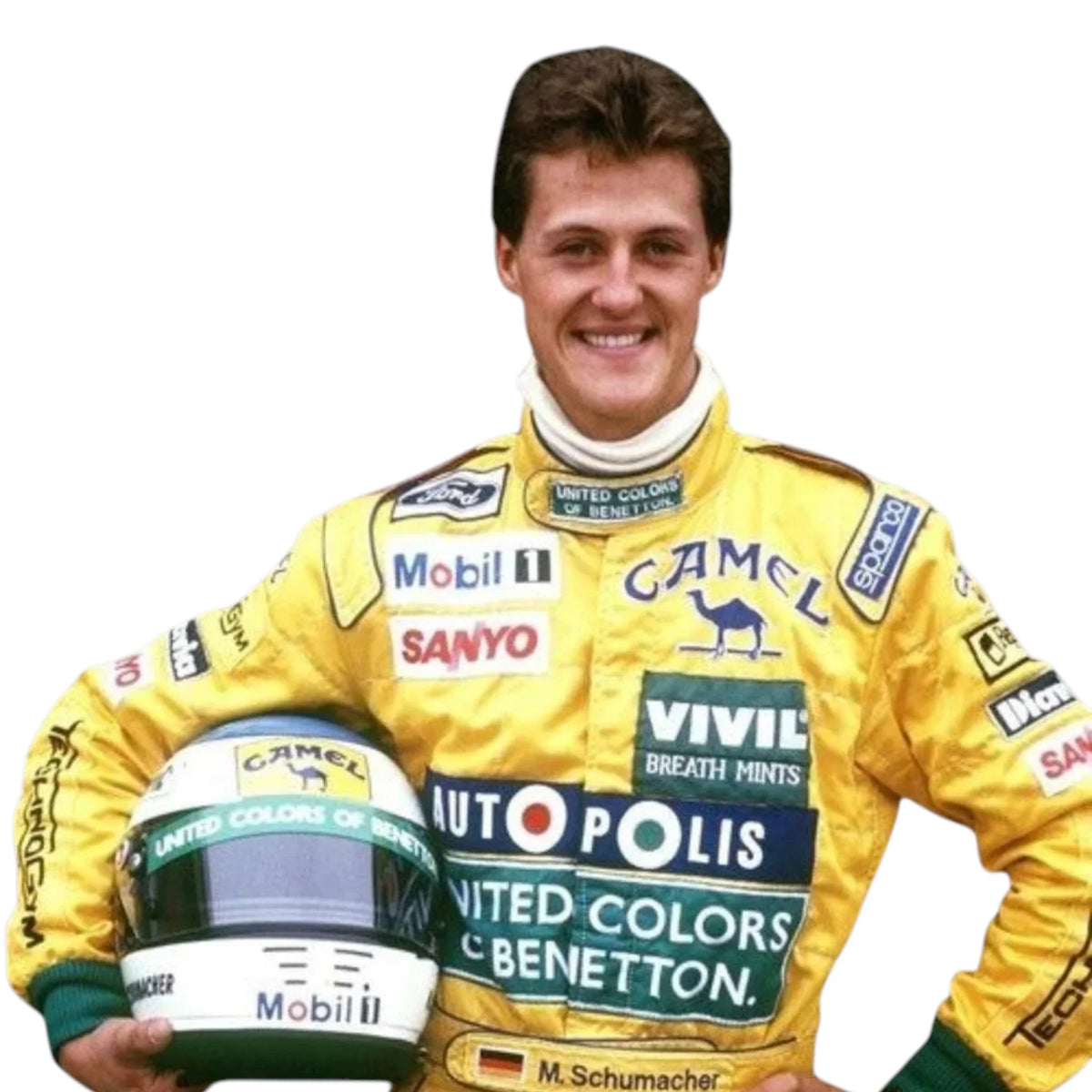 Michael Schumacher 1991 Benetton F1 Racing Suit - Active Racegear image 2