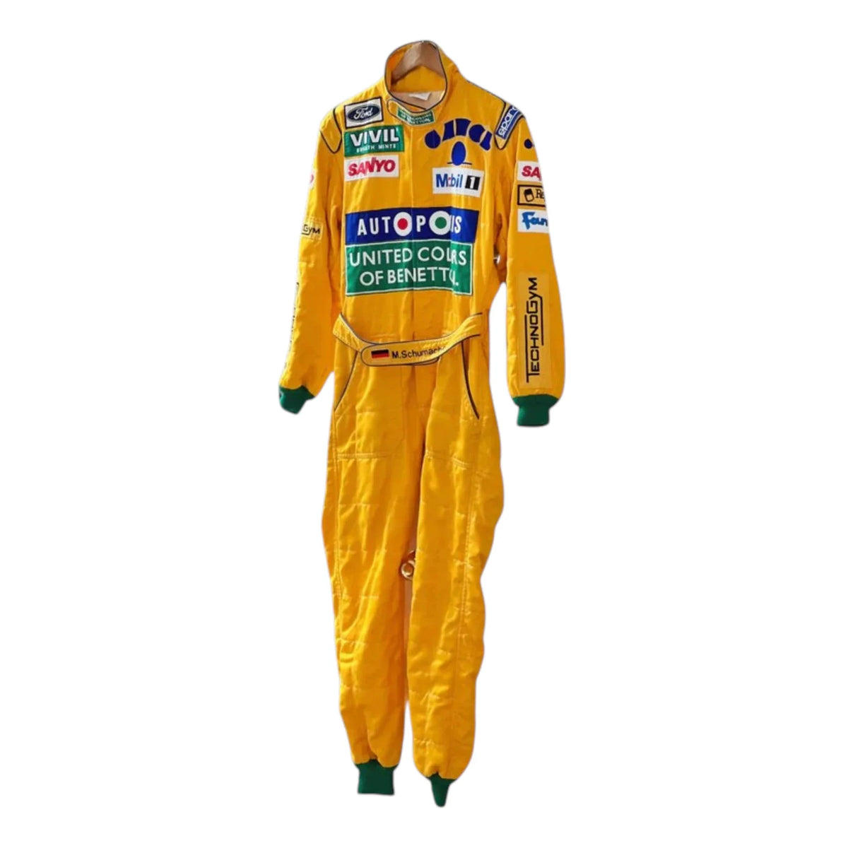 Michael Schumacher 1992 Benetton Belgian GP F1 Racing Suit - Active Racegear image 5