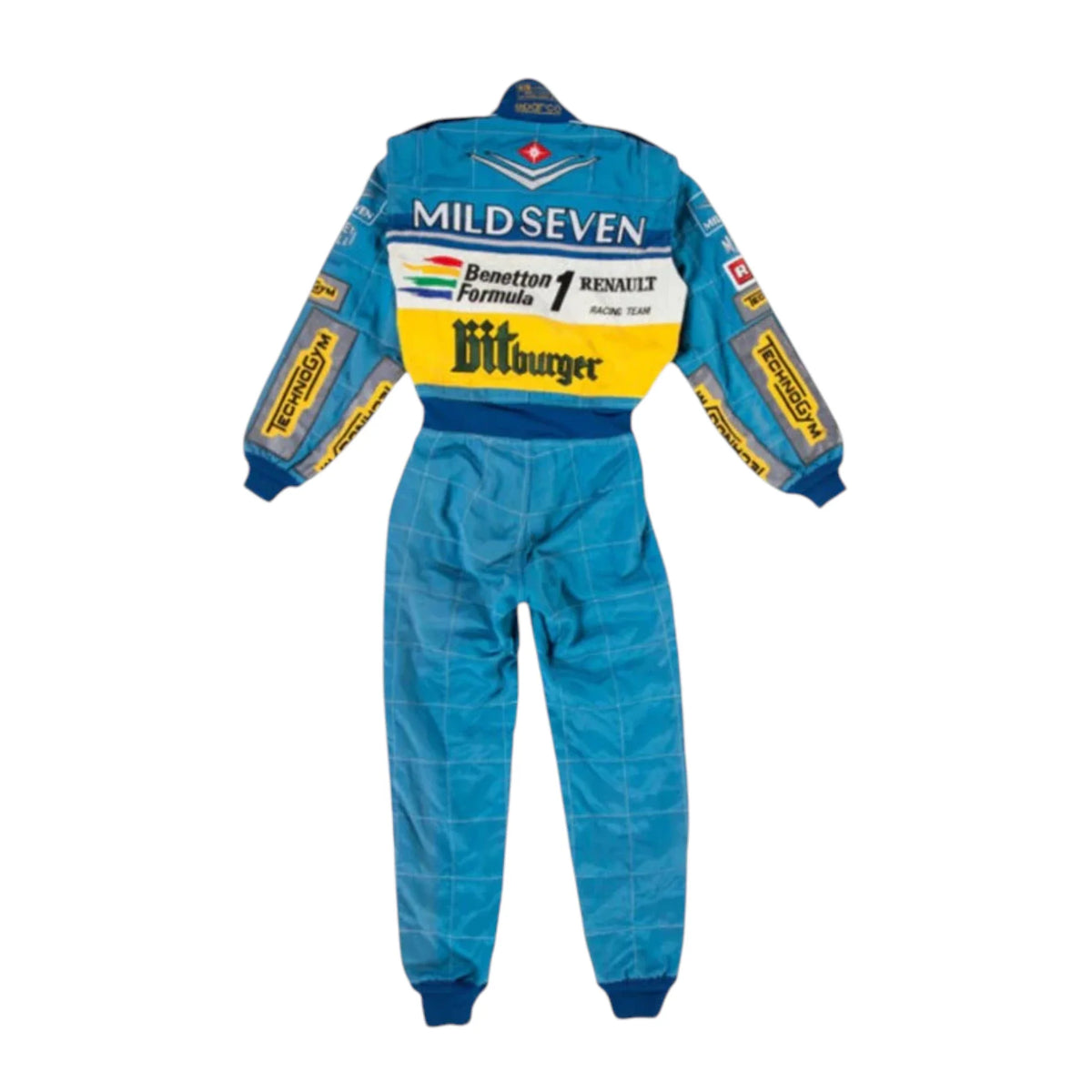Michael Schumacher 1995 Benetton F1 Racing Suit - Active Racegear image 2