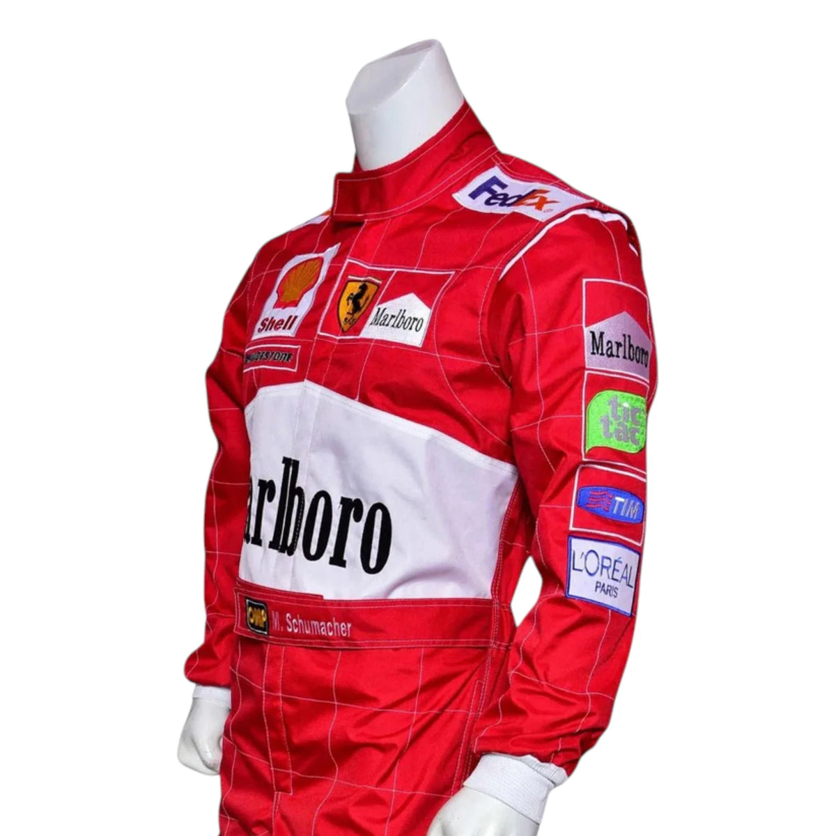 Michael Schumacher 2001 Ferrari Belgian GP F1 Racing Suit - Active Racegear image 7