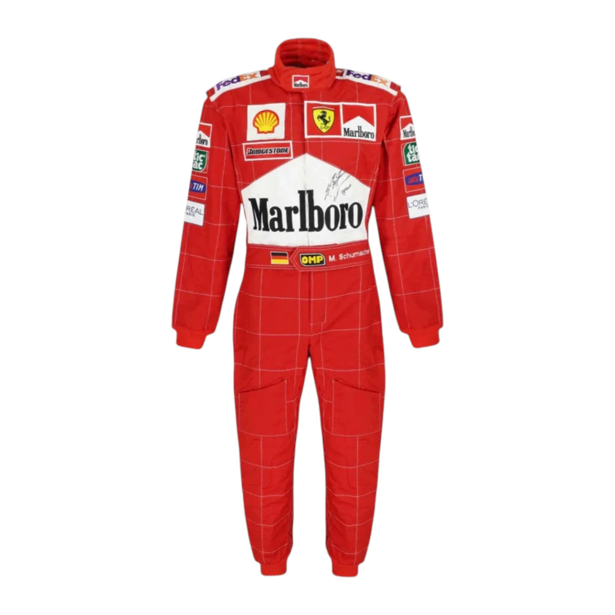 Michael Schumacher 2002 Ferrari F1 Racing Suit - Active Racegear image 1