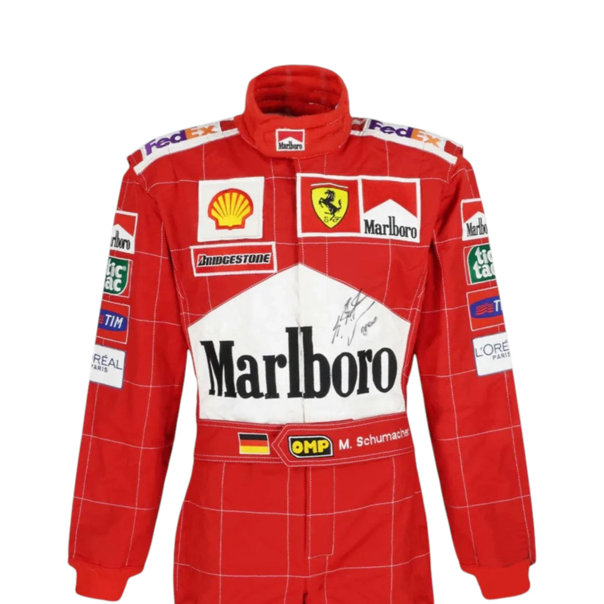 Michael Schumacher 2002 Ferrari F1 Racing Suit - Active Racegear image 3