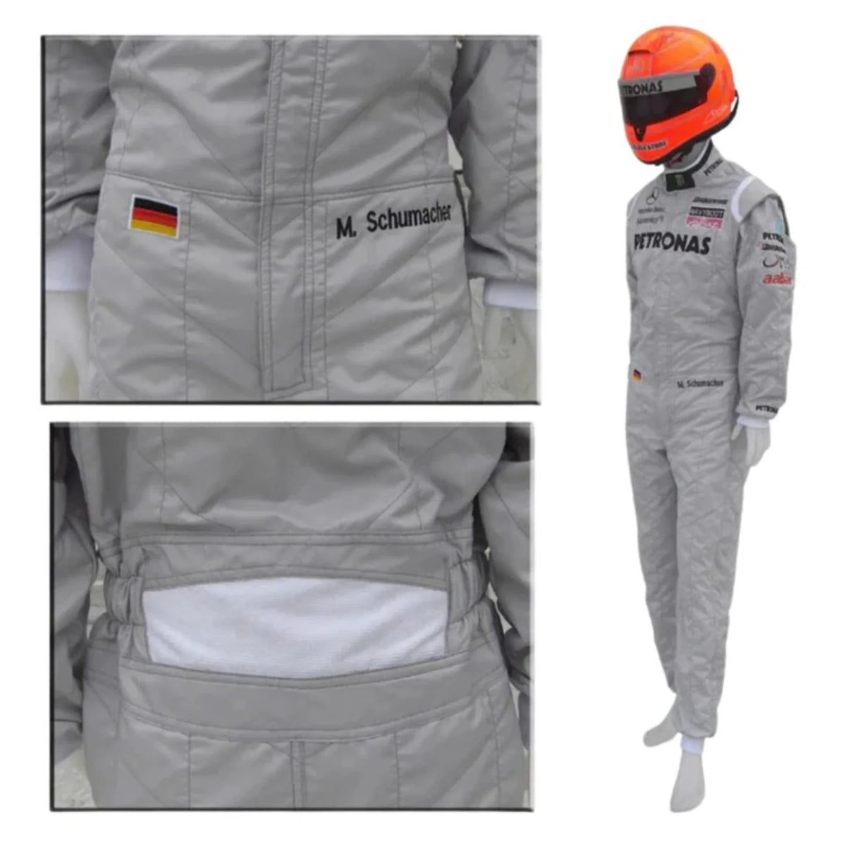 Michael Schumacher 2010 Mercedes-AMG Petronas F1 Racing Suit - Active Racegear image 5