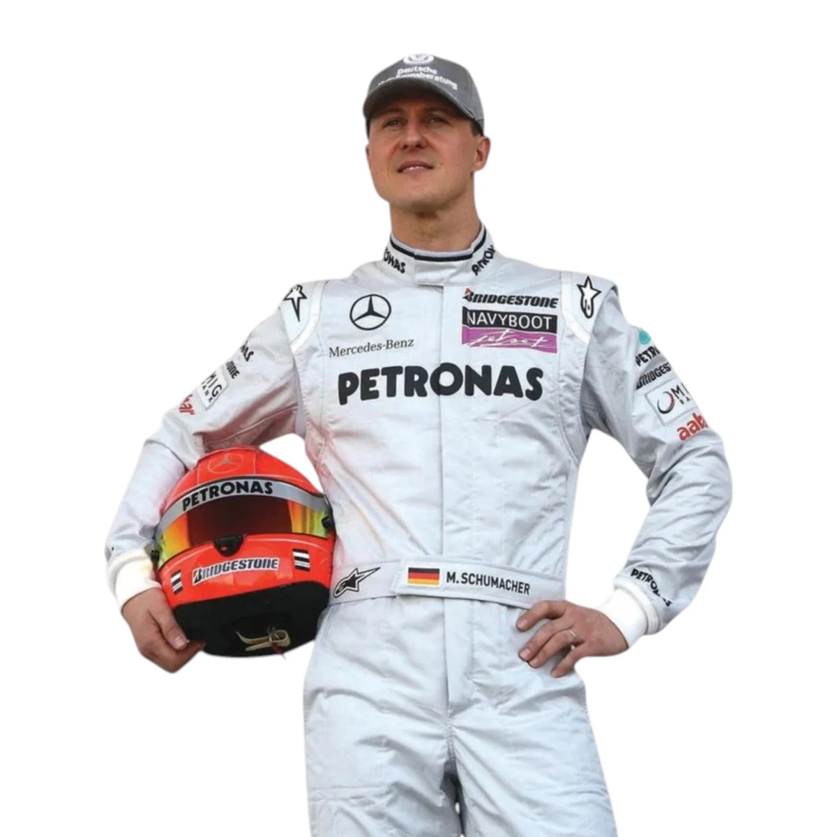 Michael Schumacher 2010 Mercedes-AMG Petronas F1 Racing Suit - Active Racegear image 6