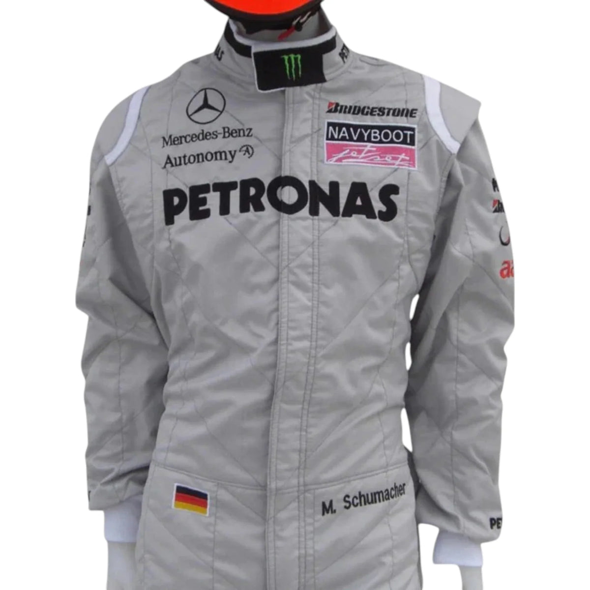 Michael Schumacher 2010 Mercedes-AMG Petronas F1 Racing Suit - Active Racegear image 8