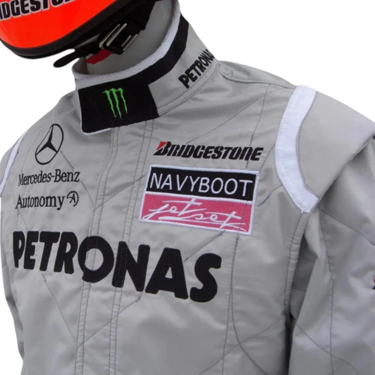 Michael Schumacher 2010 Mercedes-AMG Petronas F1 Racing Suit - Active Racegear image 9