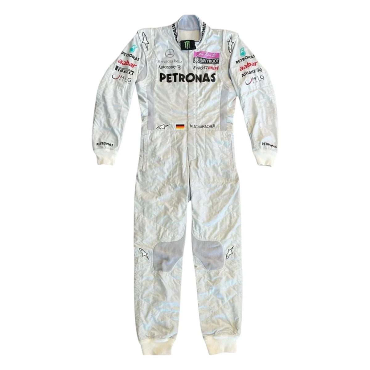 Michael Schumacher 2011 Mercedes-AMG Petronas F1 Racing Suit - Active Racegear image 2