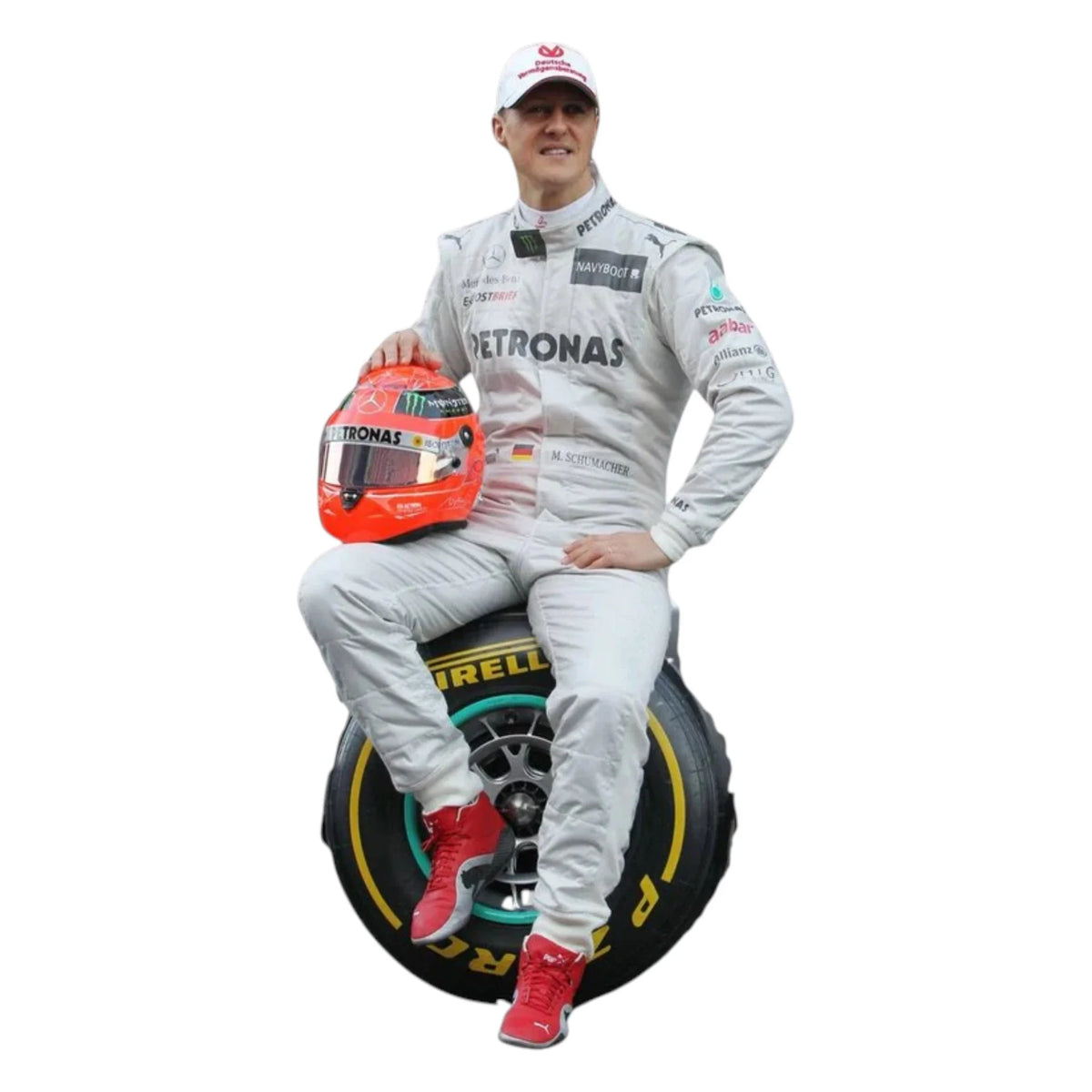 Michael Schumacher 2012 Mercedes-AMG Petronas F1 Racing Suit - Active Racegear image 2