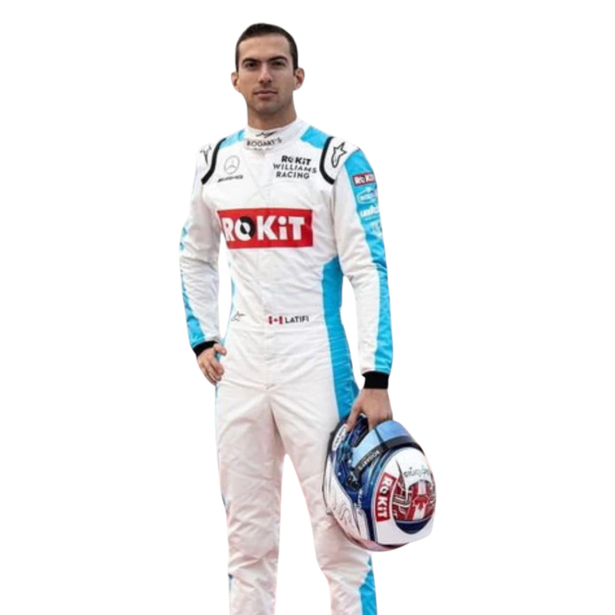 Nicholas Latifi 2020 Williams F1 Race Suit - Active Racegear image 1