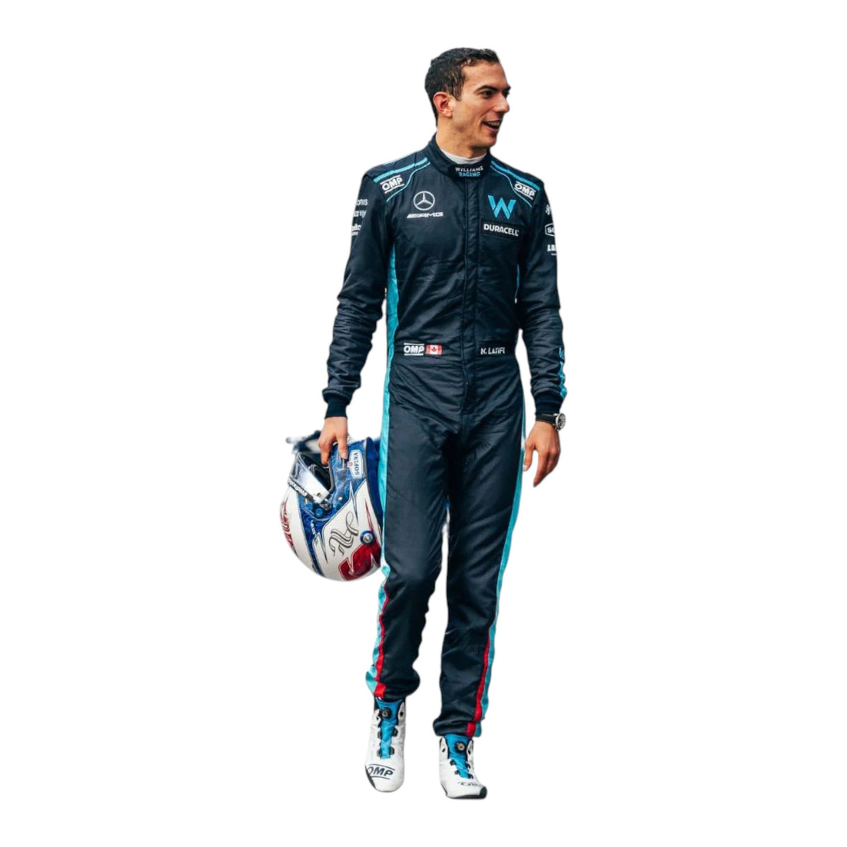 Nicholas Latifi 2022 Williams F1 Race Suit - Active Racegear image 2