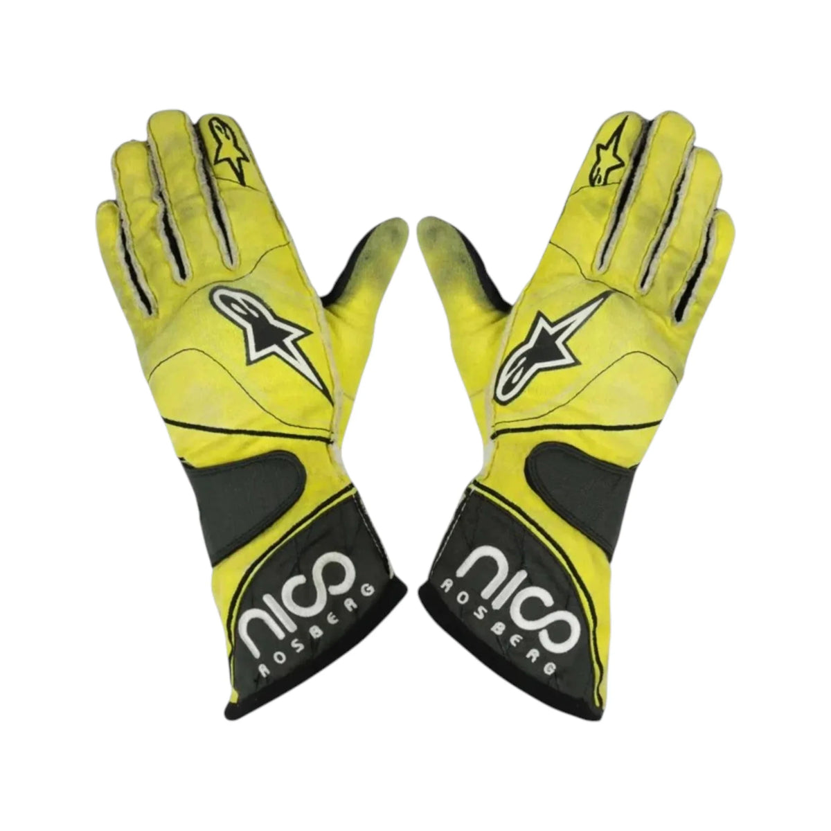 Nico Rosberg 2011 Mercedes-AMG Petronas F1 Racing Gloves - Active Racegear image 1
