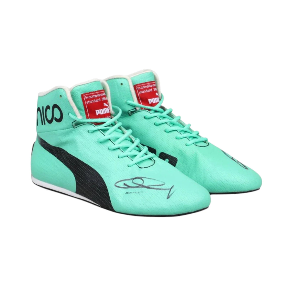 Nico Rosberg 2016 Mercedes-AMG Petronas F1 Racing Shoes - Active Racegear image 1