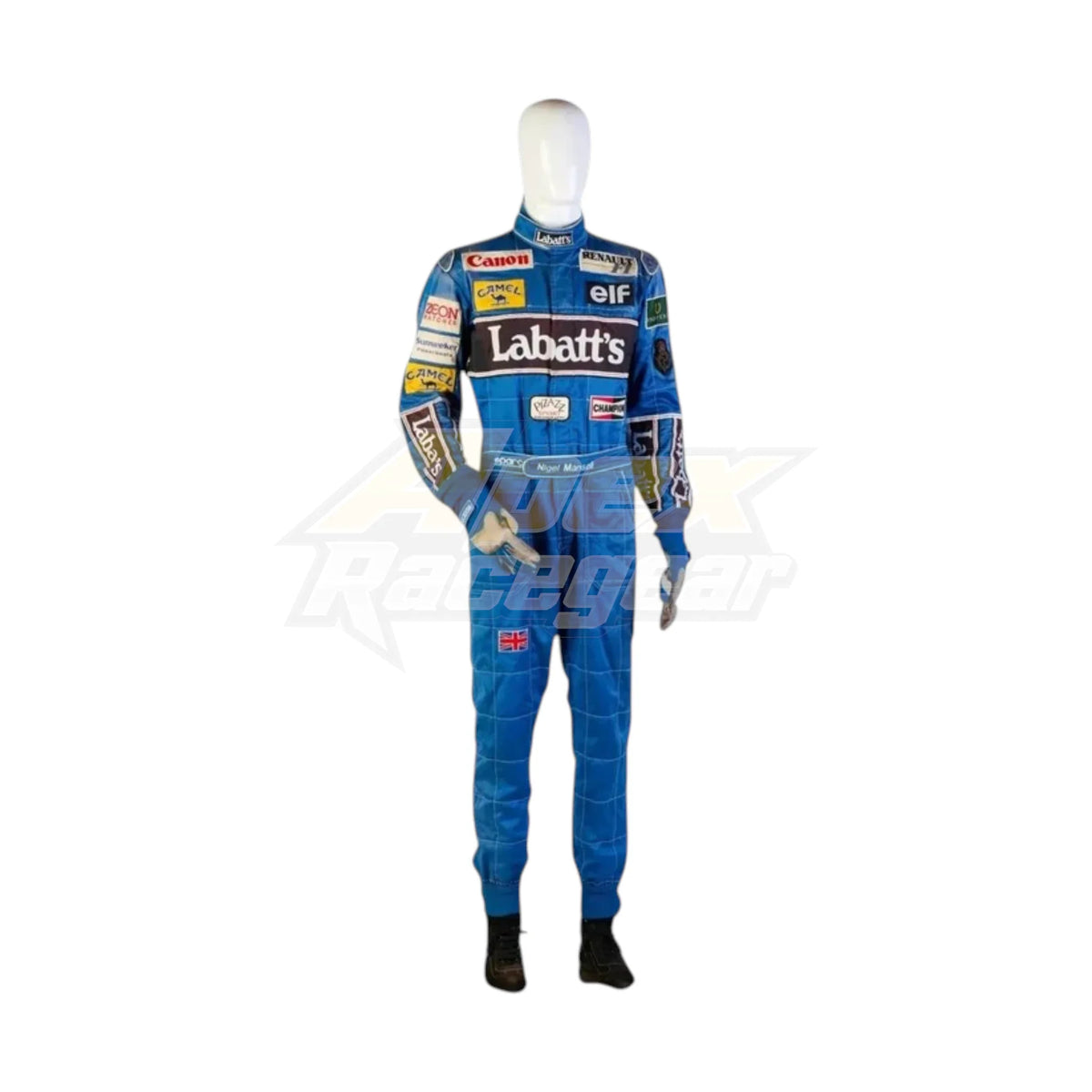 Nigel Mansell 1992 Williams F1 Racing Suit - Active Racegear image 1