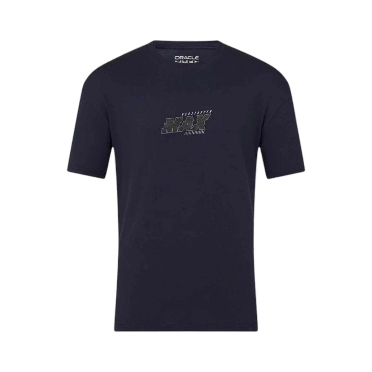 Oracle Red Bull Racing Blue Castore Max Verstappen Logo T-Shirt - Active Racegear image 1
