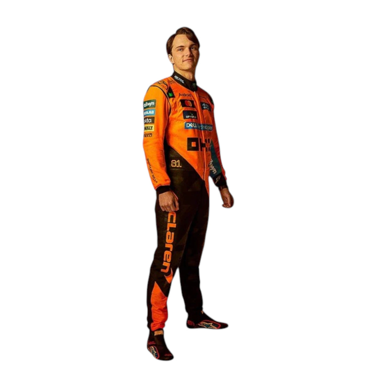 Oscar Piastri 2025 Mclaren F1 Race Suit - Active Racegear image 1