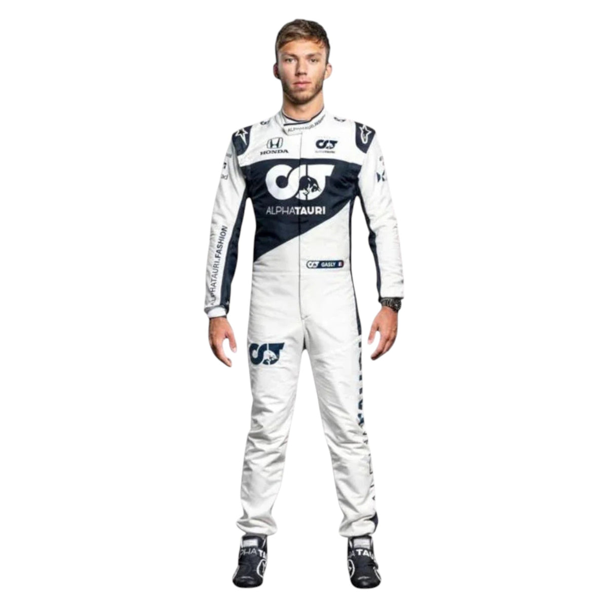 Pierre Gasly 2021 AlphaTauri F1 Race Suit - Active Racegear image 1