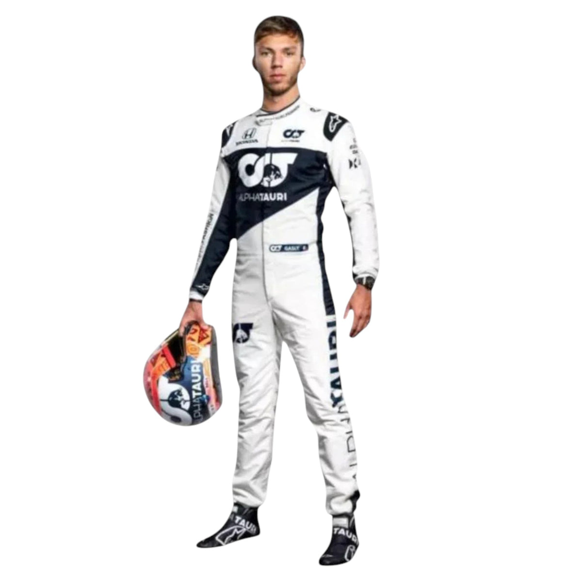 Pierre Gasly 2021 AlphaTauri F1 Race Suit - Active Racegear image 2