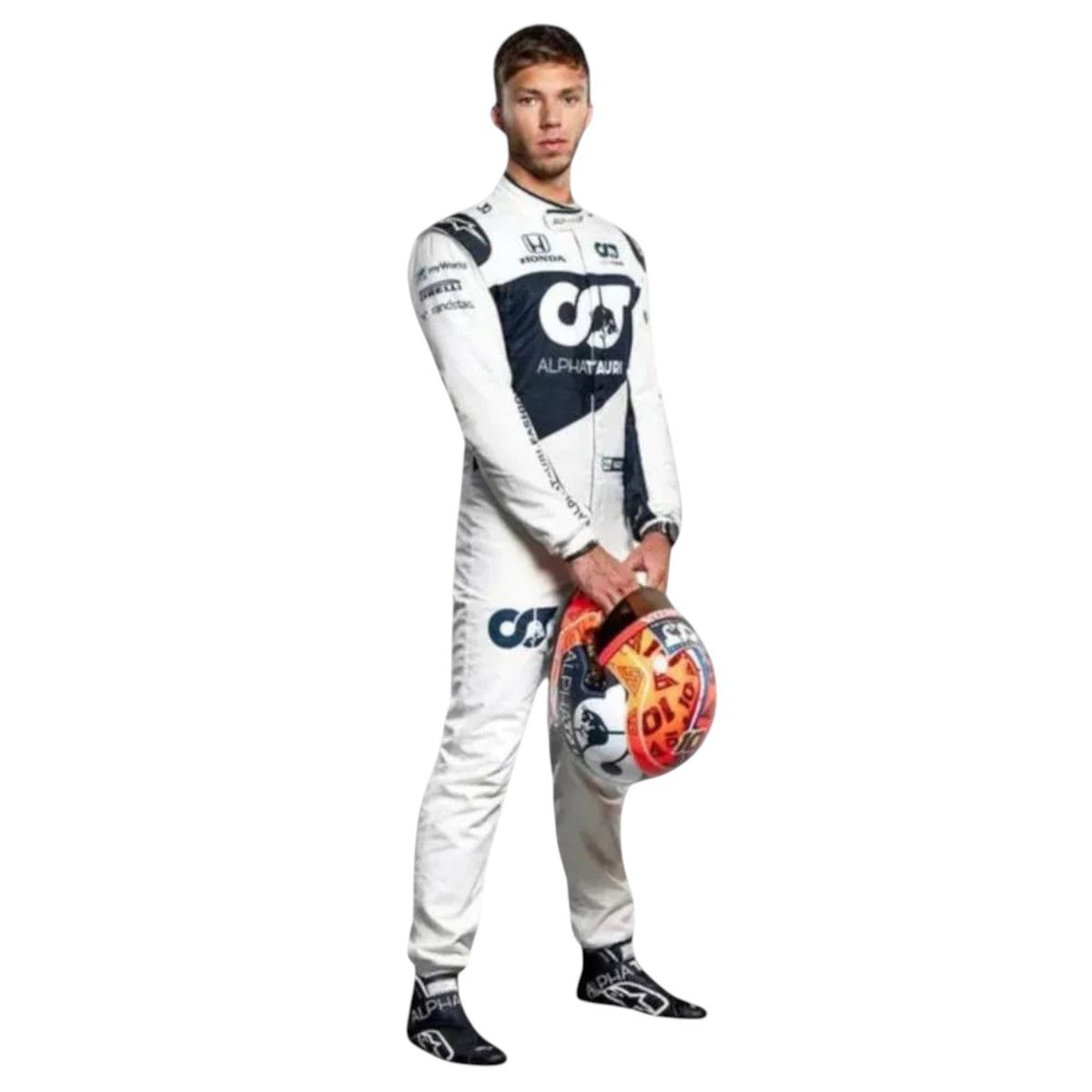Pierre Gasly 2021 AlphaTauri F1 Race Suit - Active Racegear image 3