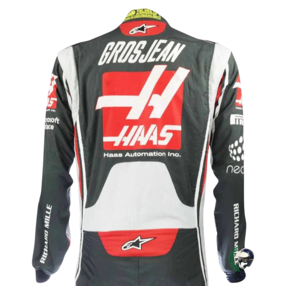 Romain Grosjean 2017 Haas F1 Race Suit - Active Racegear image 3