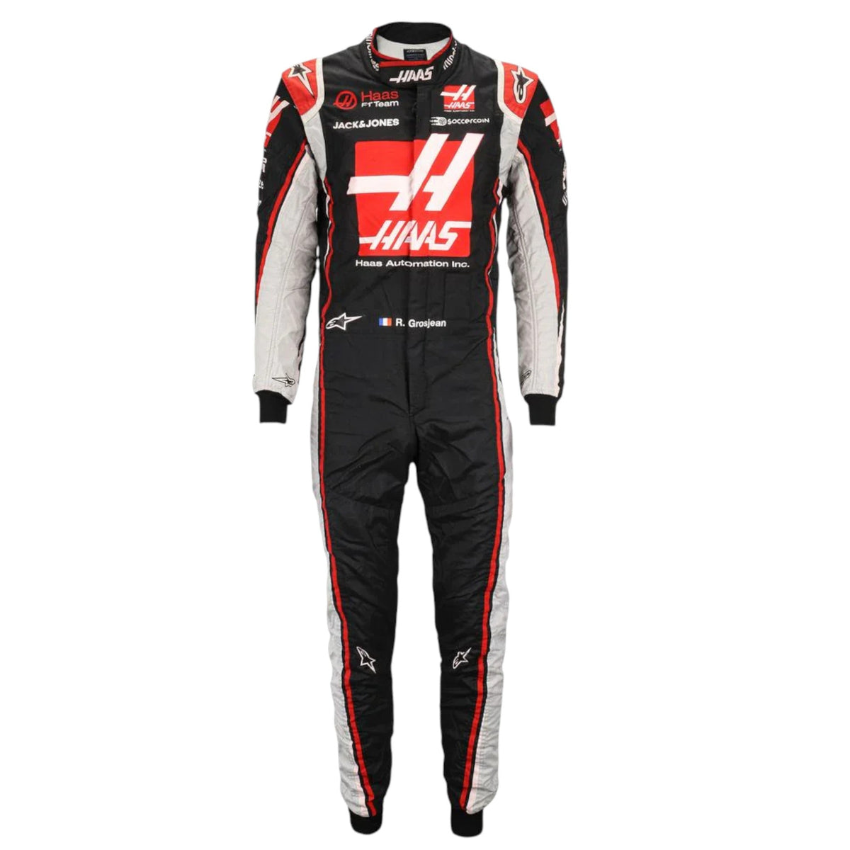 Romain Grosjean 2020 Haas F1 Race Suit - Active Racegear image 1