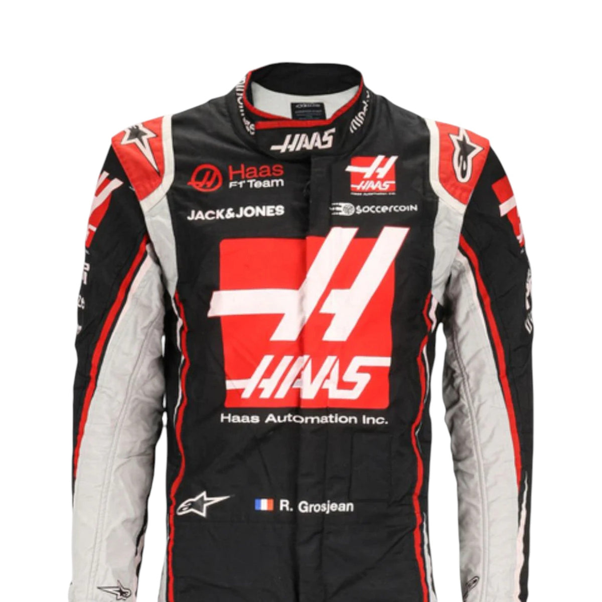 Romain Grosjean 2020 Haas F1 Race Suit - Active Racegear image 3