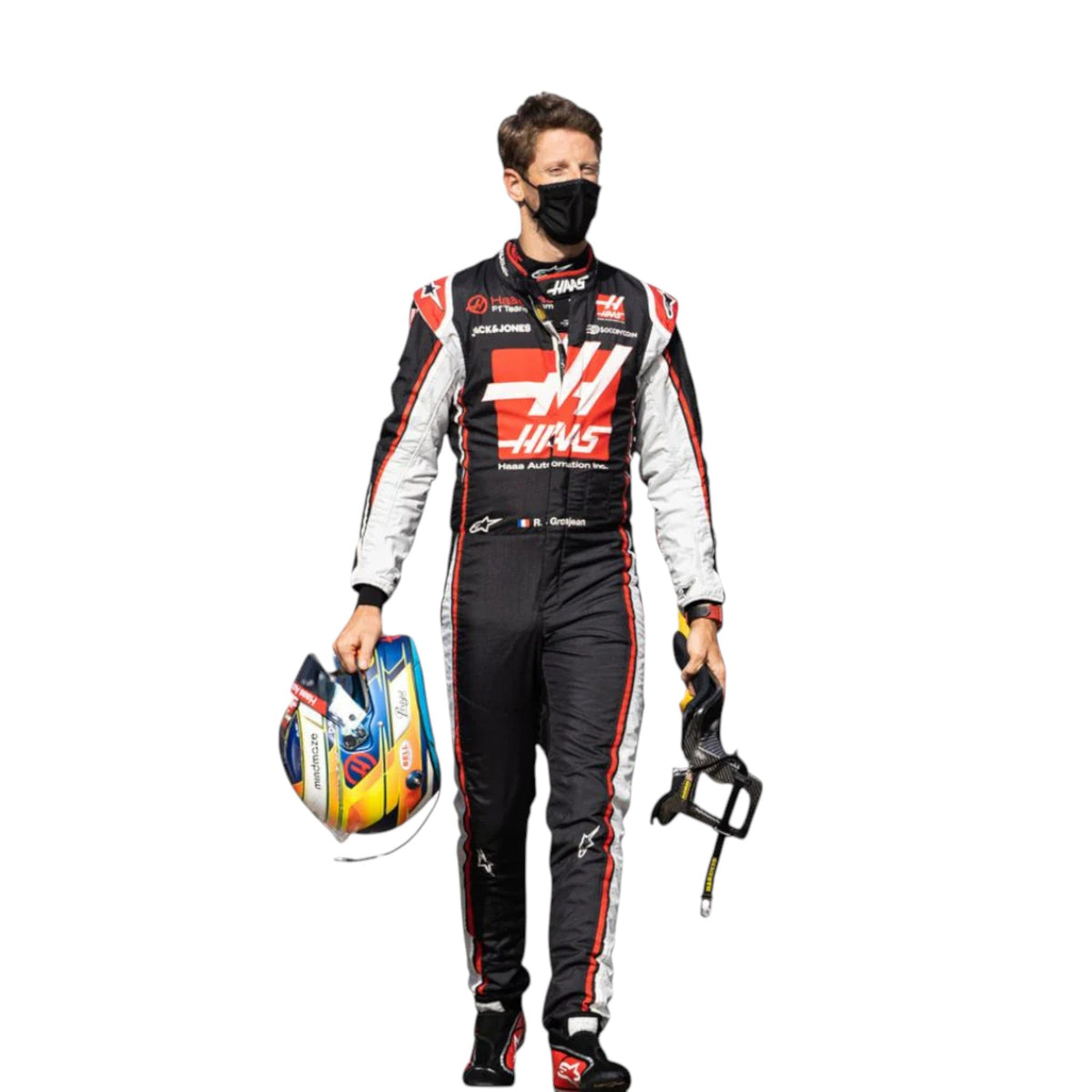 Romain Grosjean 2020 Haas F1 Race Suit - Active Racegear image 4