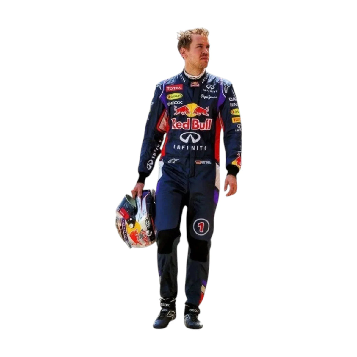 Sebastian Vettel 2014 Red Bull F1 Racing Suit - Active Racegear image 1