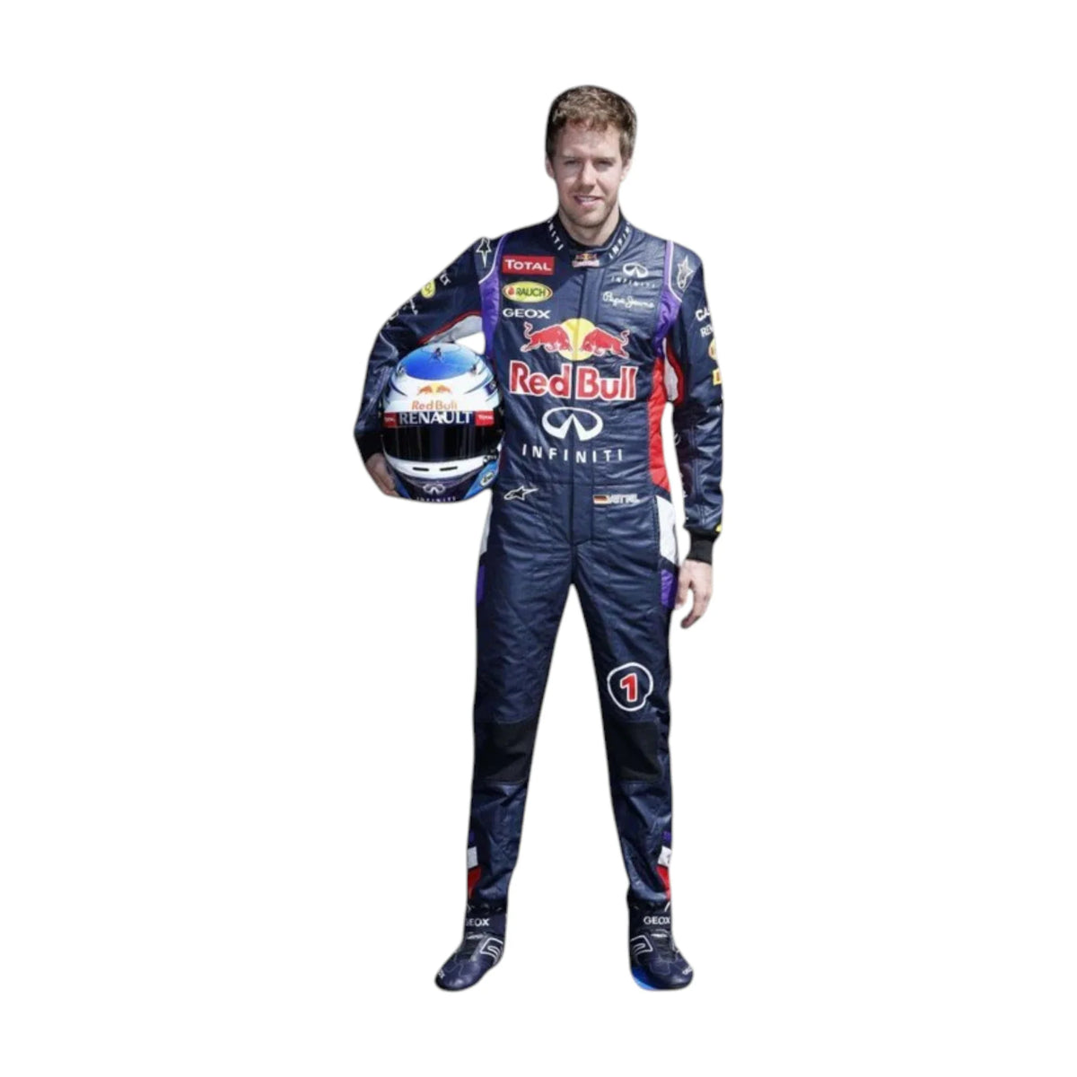 Sebastian Vettel 2014 Red Bull F1 Racing Suit - Active Racegear image 3