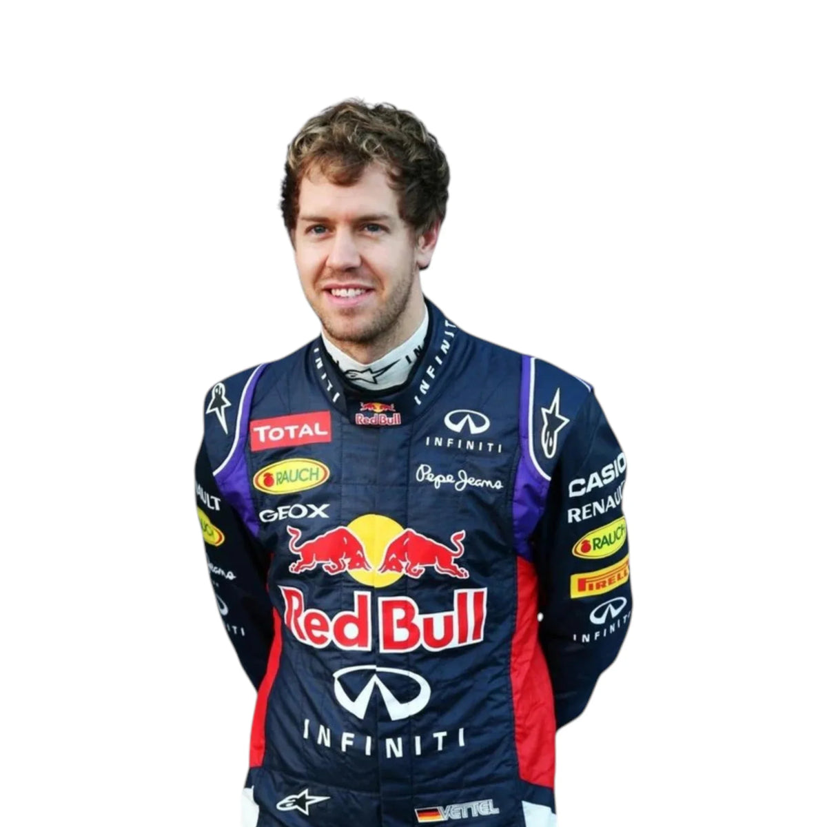 Sebastian Vettel 2014 Red Bull F1 Racing Suit - Active Racegear image 4