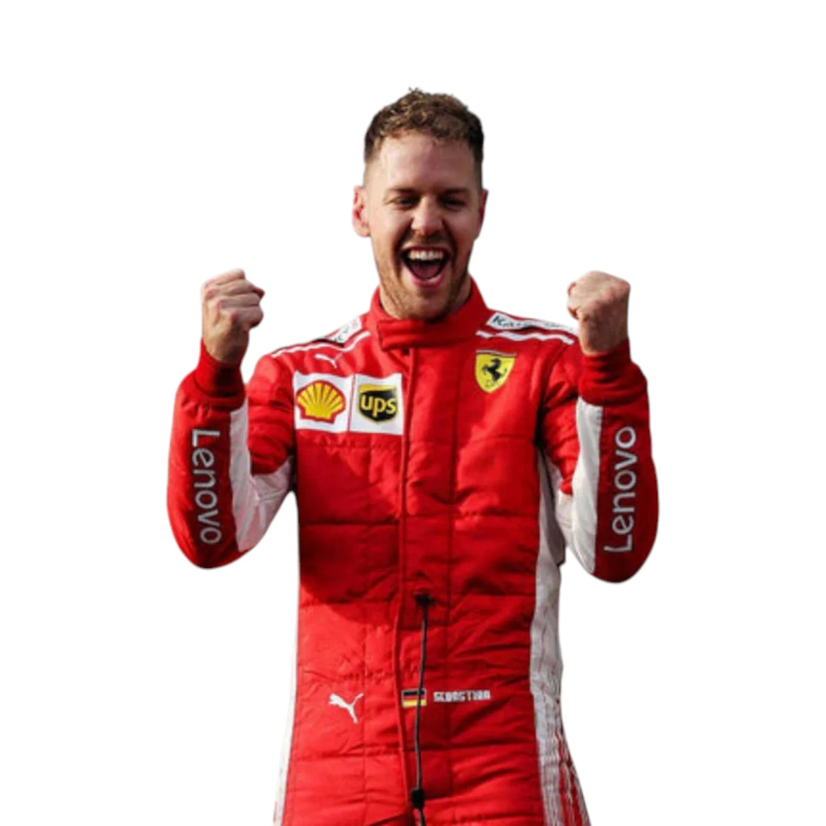 Sebastian Vettel 2018 Ferrari F1 Racing Suit - Active Racegear image 4