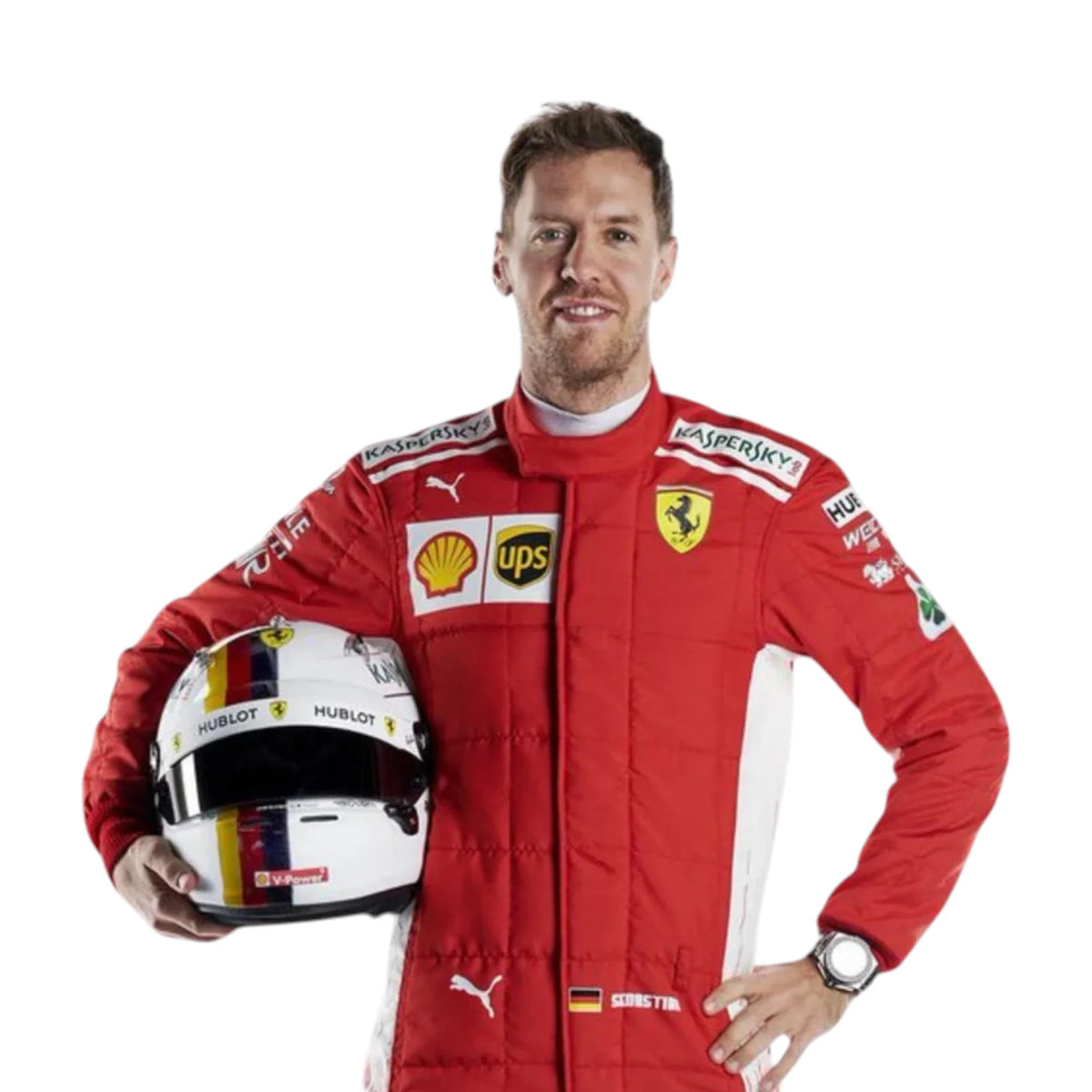 Sebastian Vettel 2018 Ferrari F1 Racing Suit - Active Racegear image 6