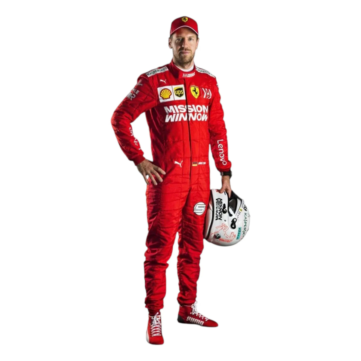 Sebastian Vettel 2019 Ferrari F1 Racing Suit - Active Racegear image 1